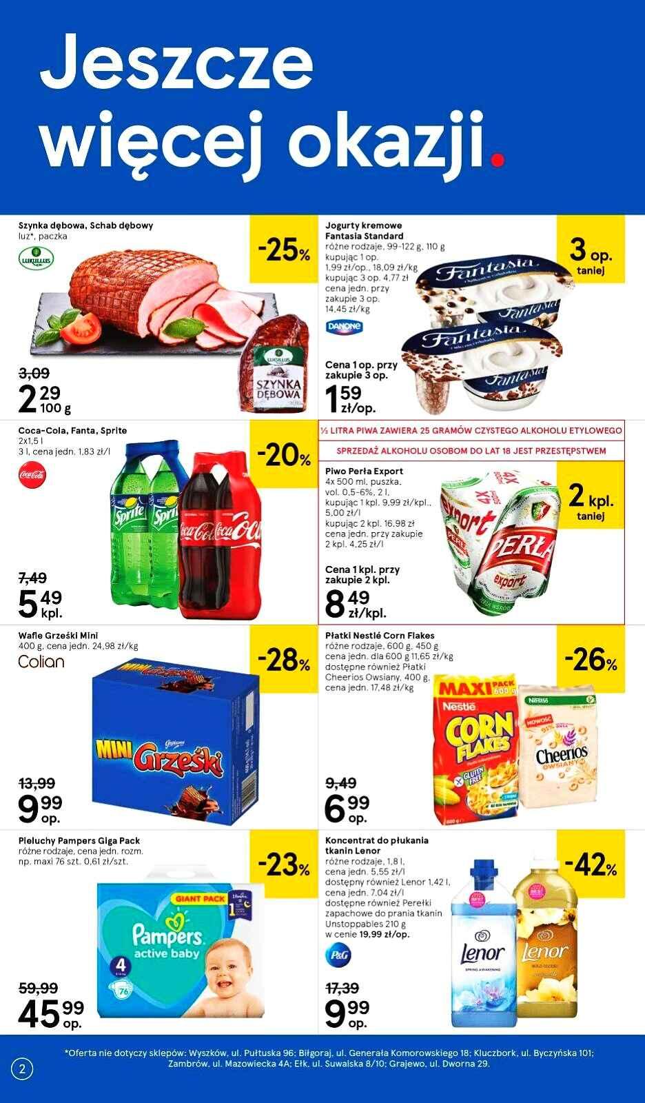 Gazetka promocyjna Tesco str. 2