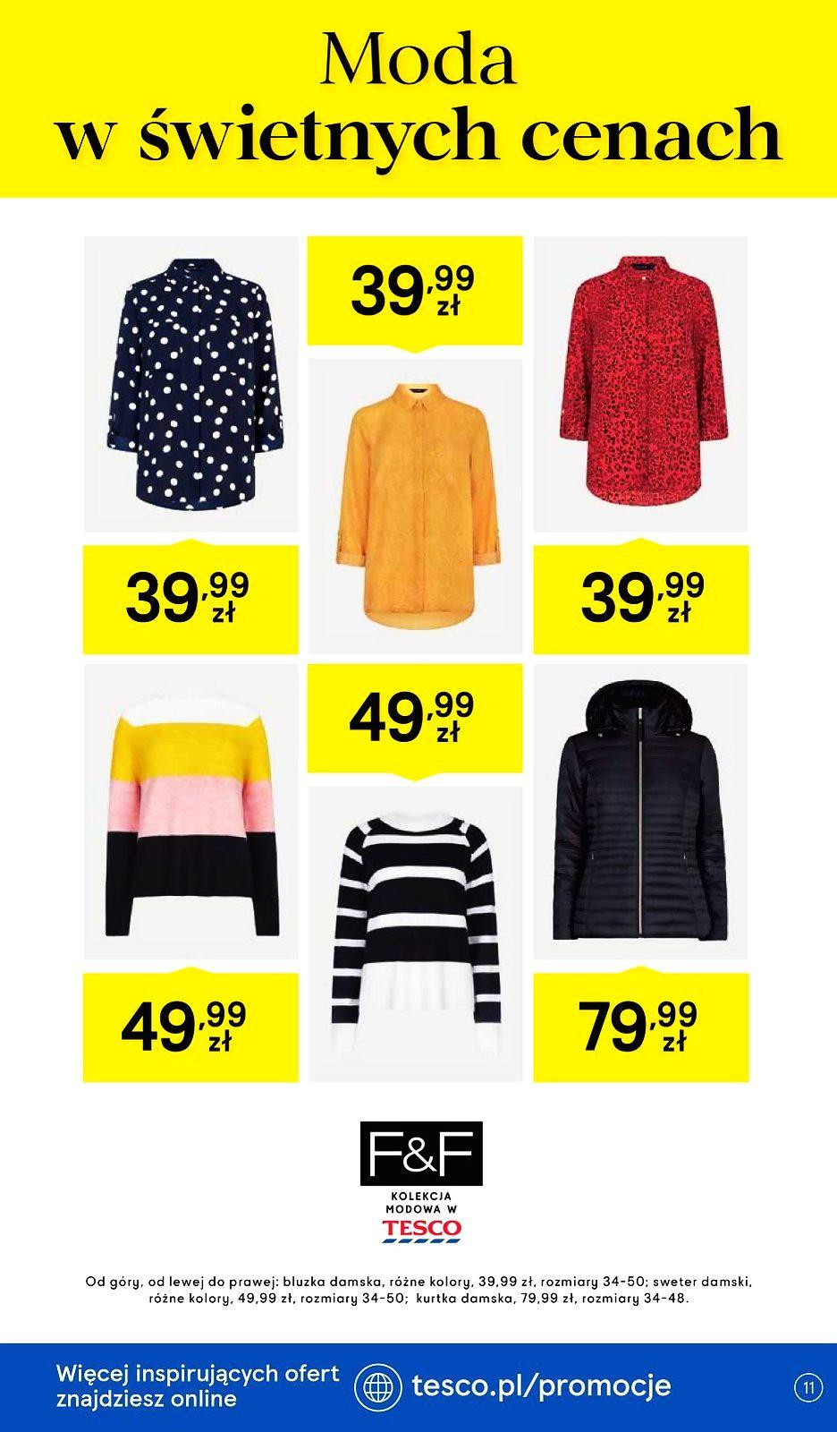 Gazetka promocyjna Tesco str. 11