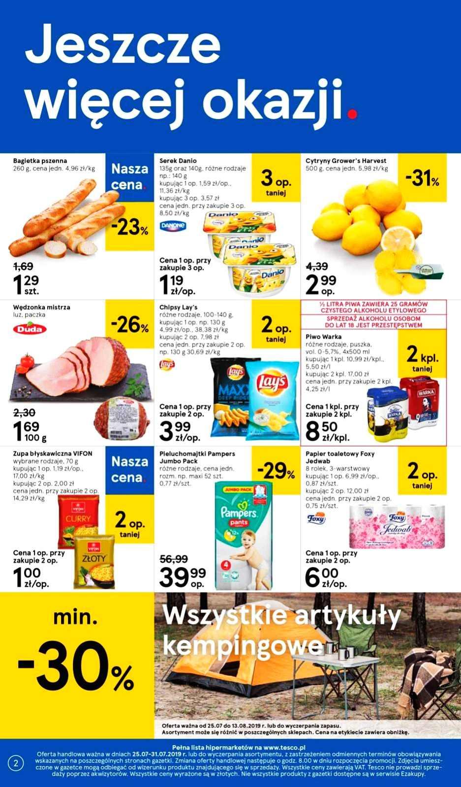 Gazetka promocyjna Tesco str. 2