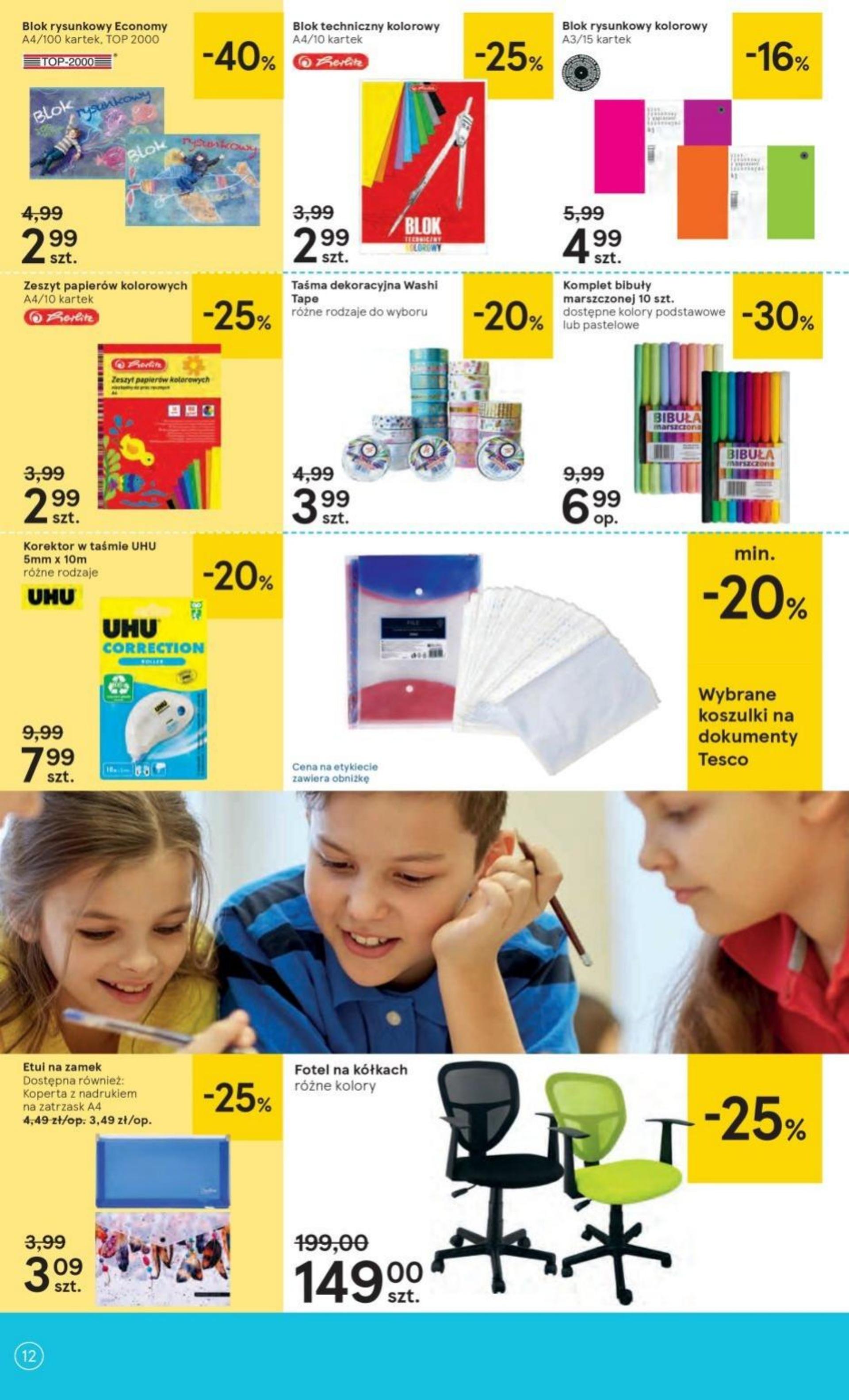 Gazetka promocyjna Tesco str. 12