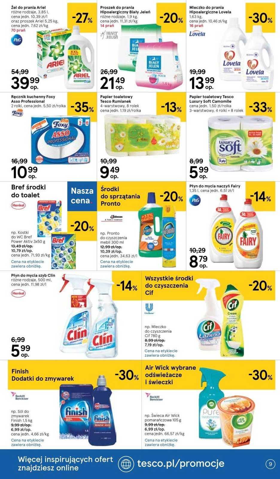Gazetka promocyjna Tesco str. 9