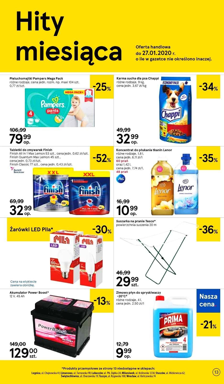 Gazetka promocyjna Tesco str. 13