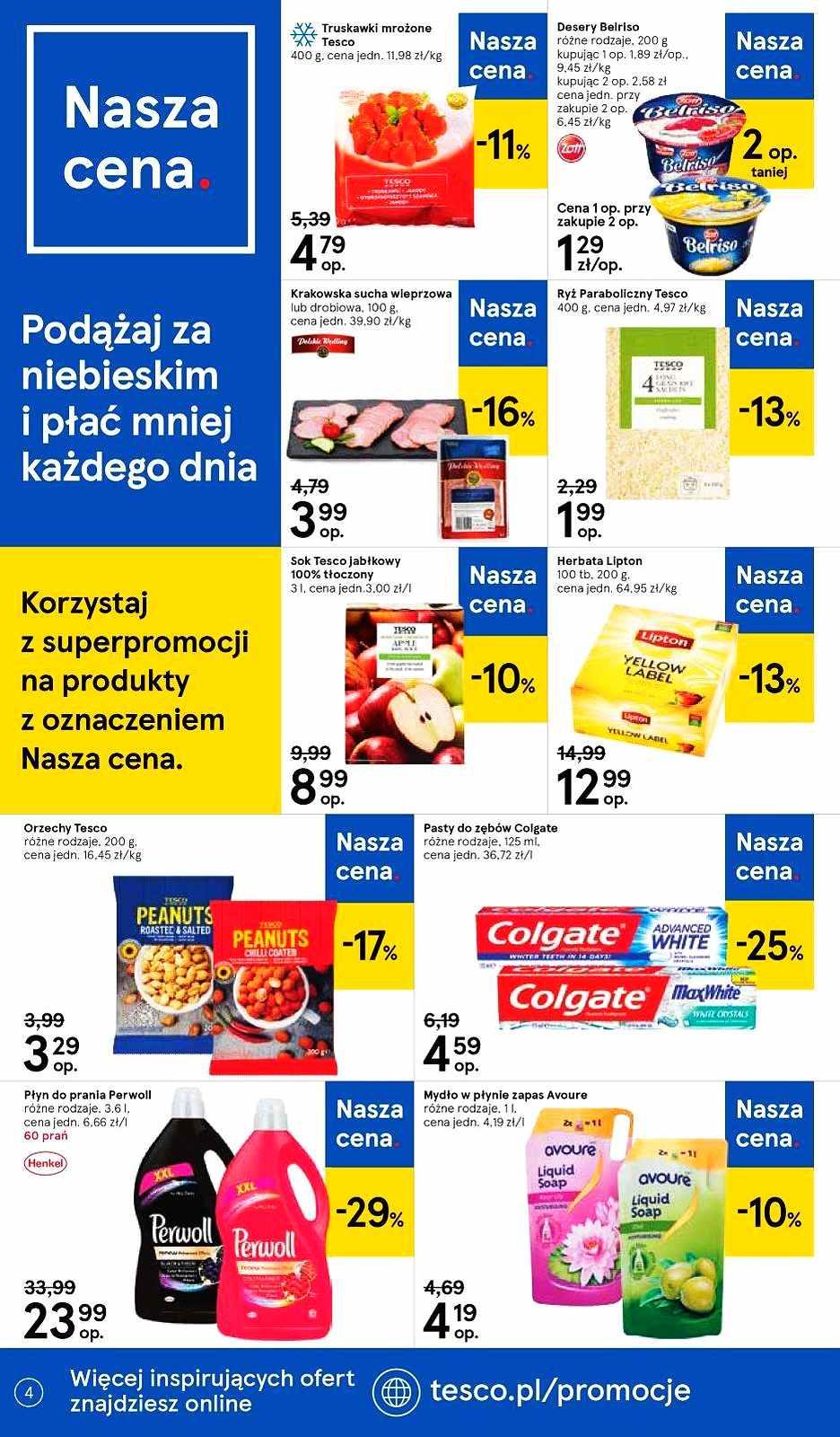 Gazetka promocyjna Tesco str. 4