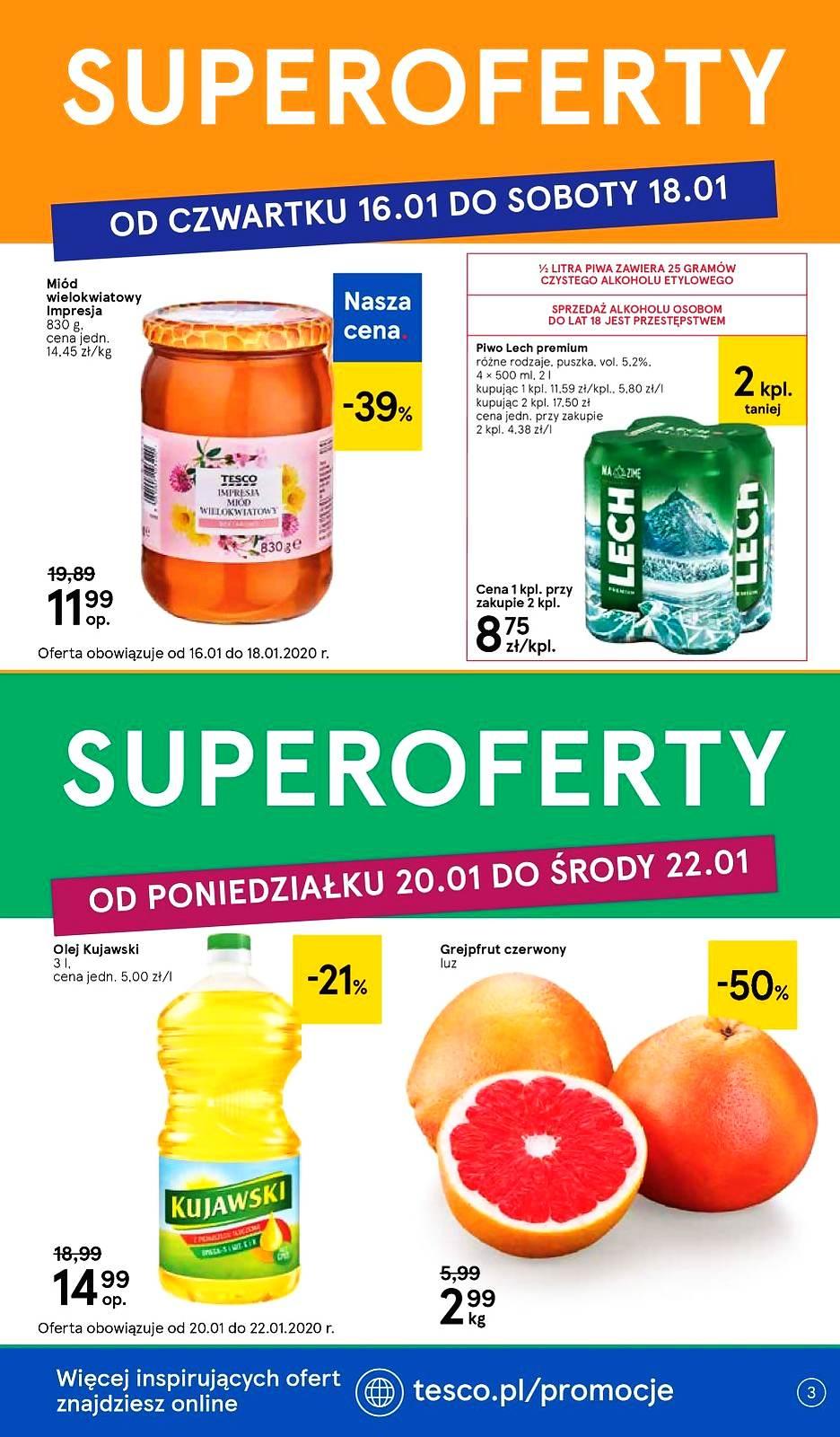 Gazetka promocyjna Tesco str. 3