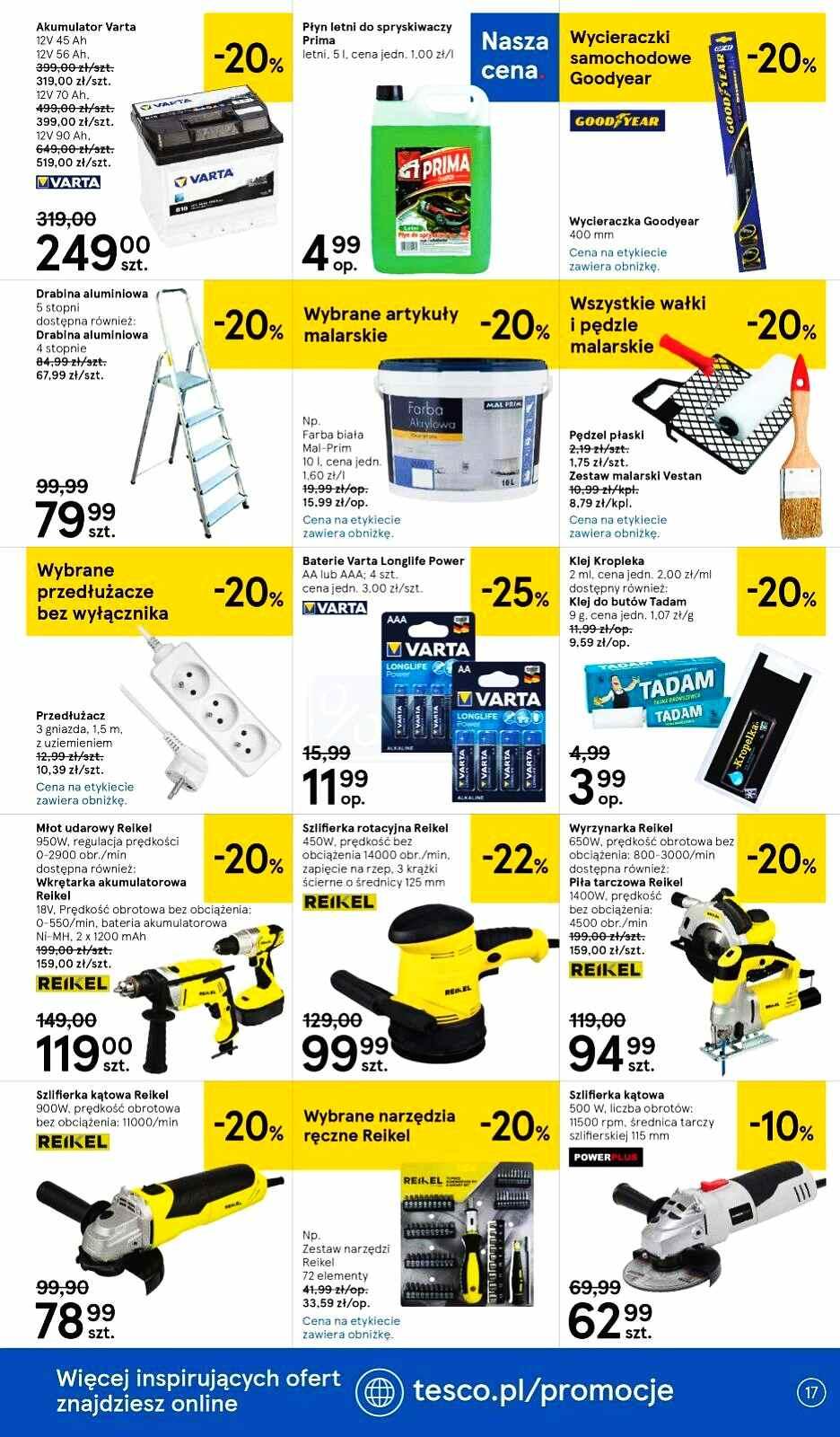 Gazetka promocyjna Tesco str. 17