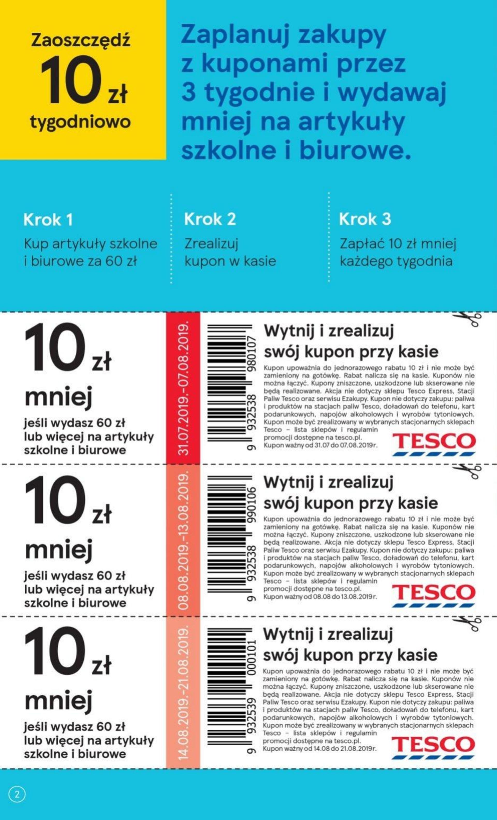 Gazetka promocyjna Tesco str. 2
