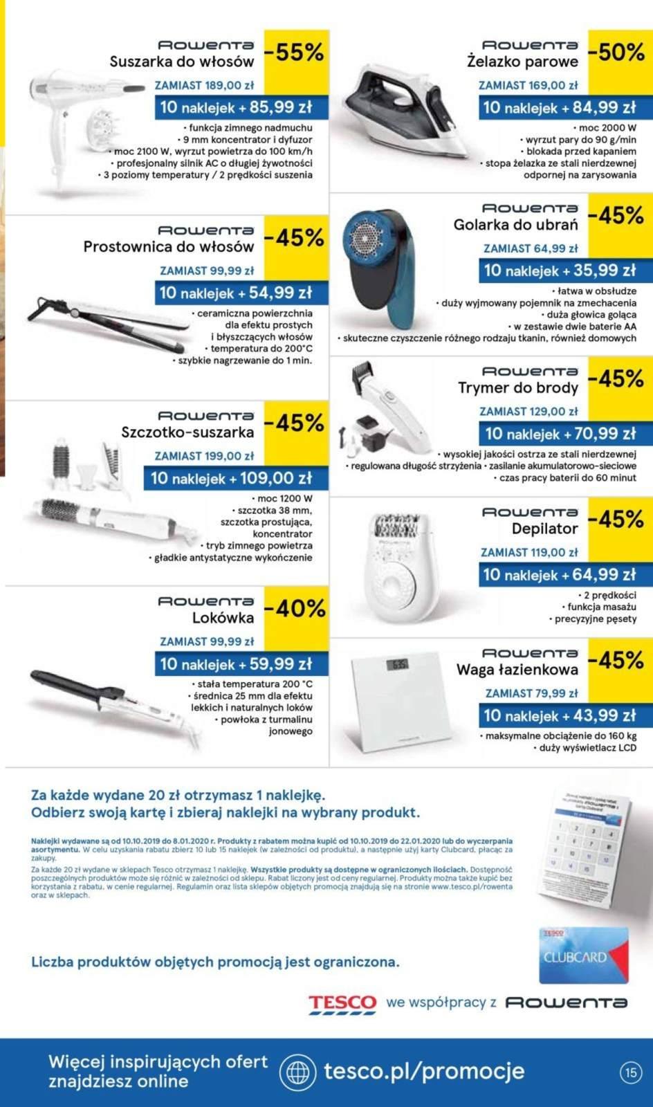 Gazetka promocyjna Tesco str. 15