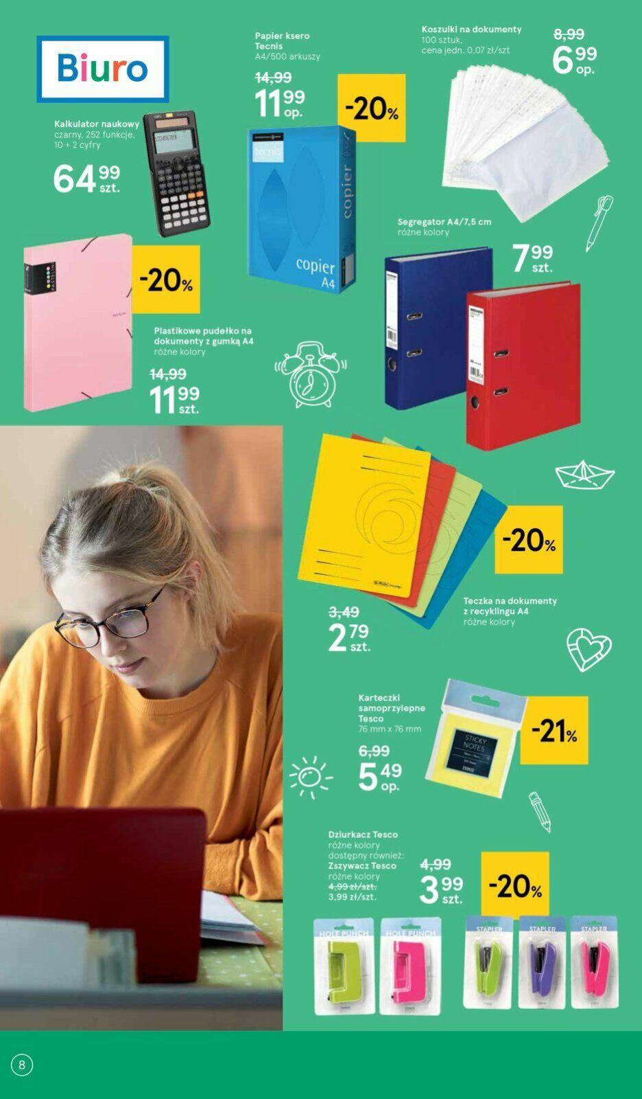 Gazetka promocyjna Tesco str. 8