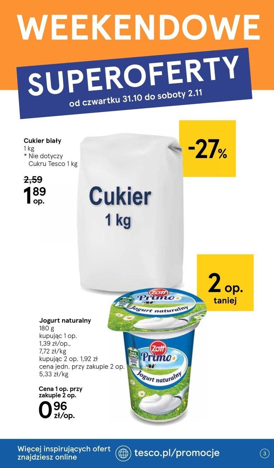 Gazetka promocyjna Tesco str. 3