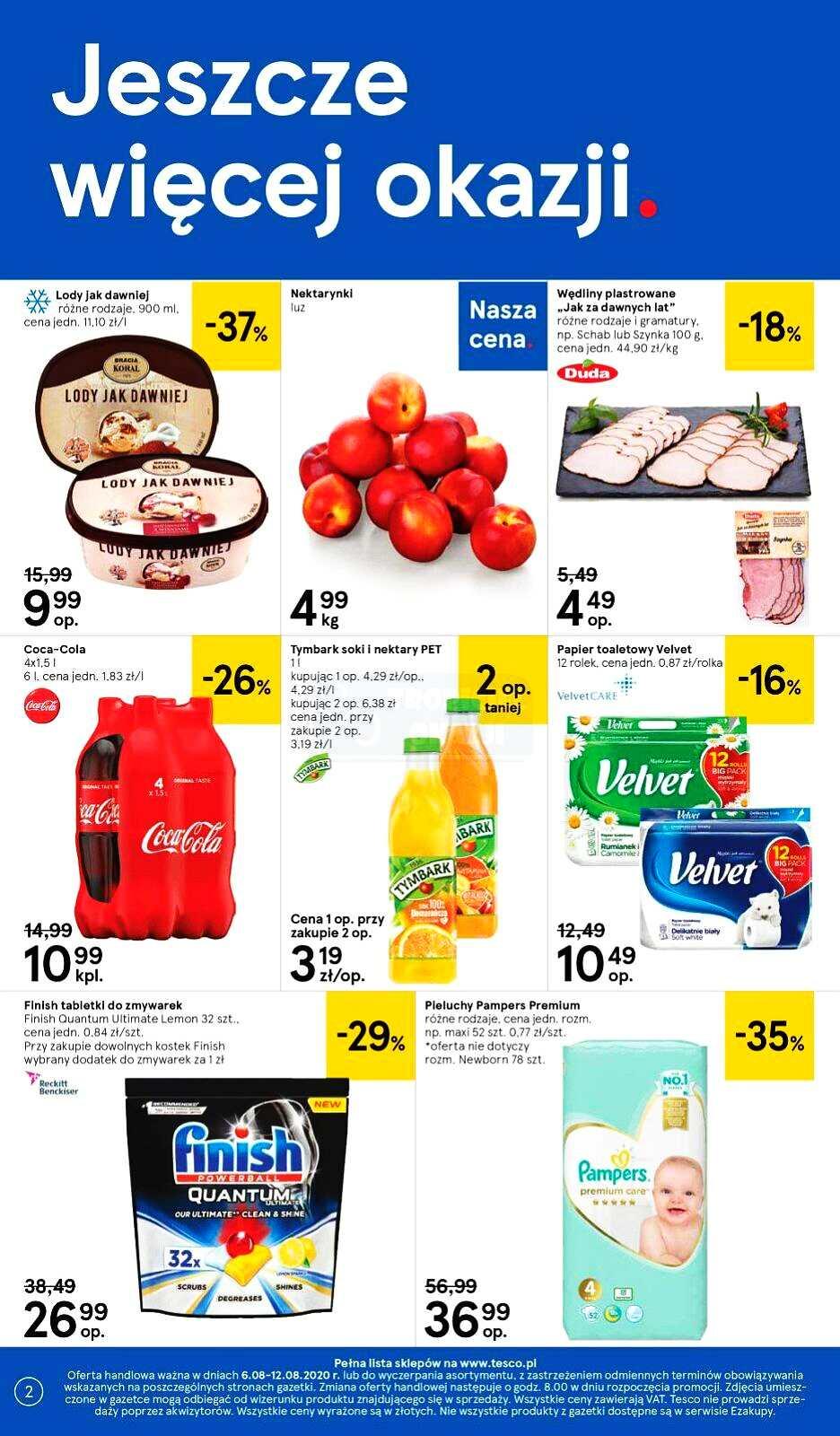 Gazetka promocyjna Tesco str. 2