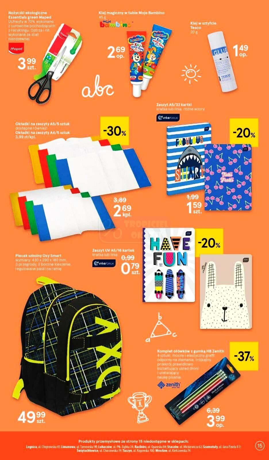 Gazetka promocyjna Tesco str. 15