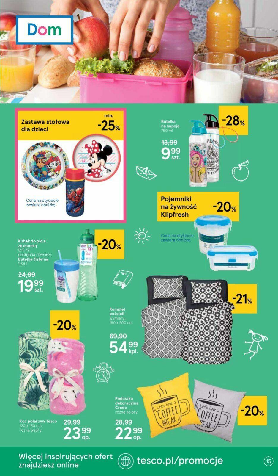 Gazetka promocyjna Tesco str. 15