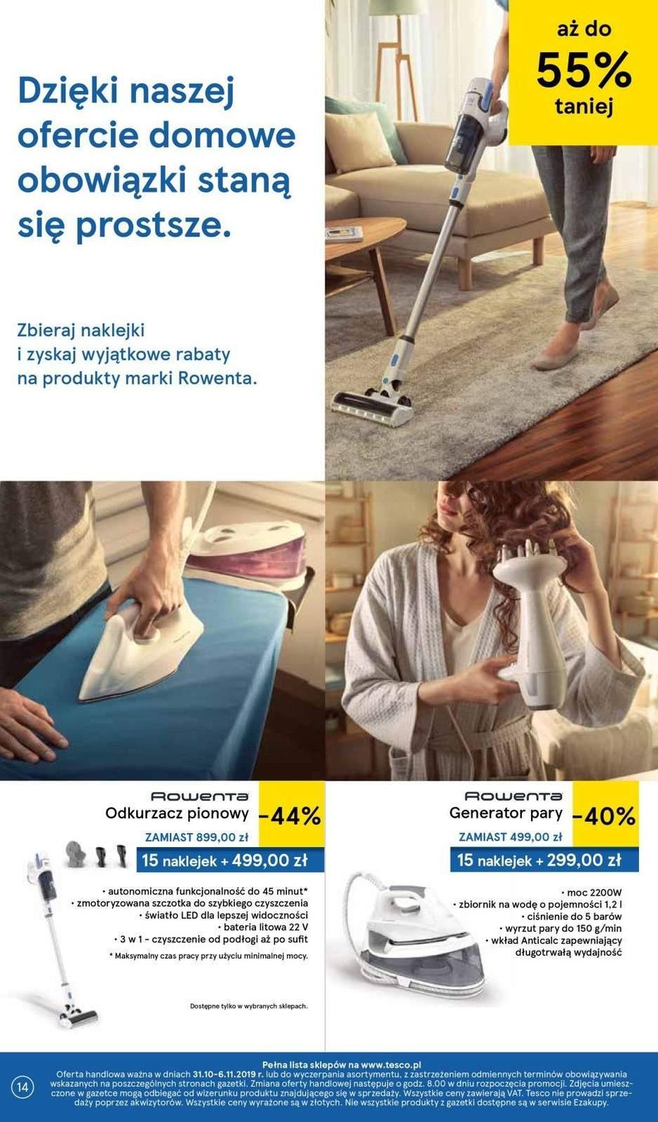 Gazetka promocyjna Tesco str. 14