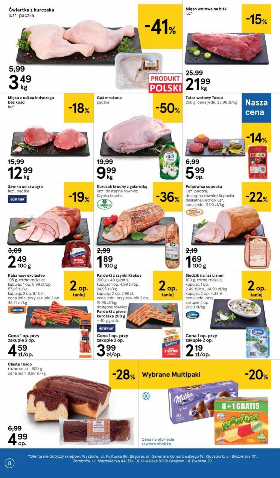 Gazetka promocyjna Tesco str. 8