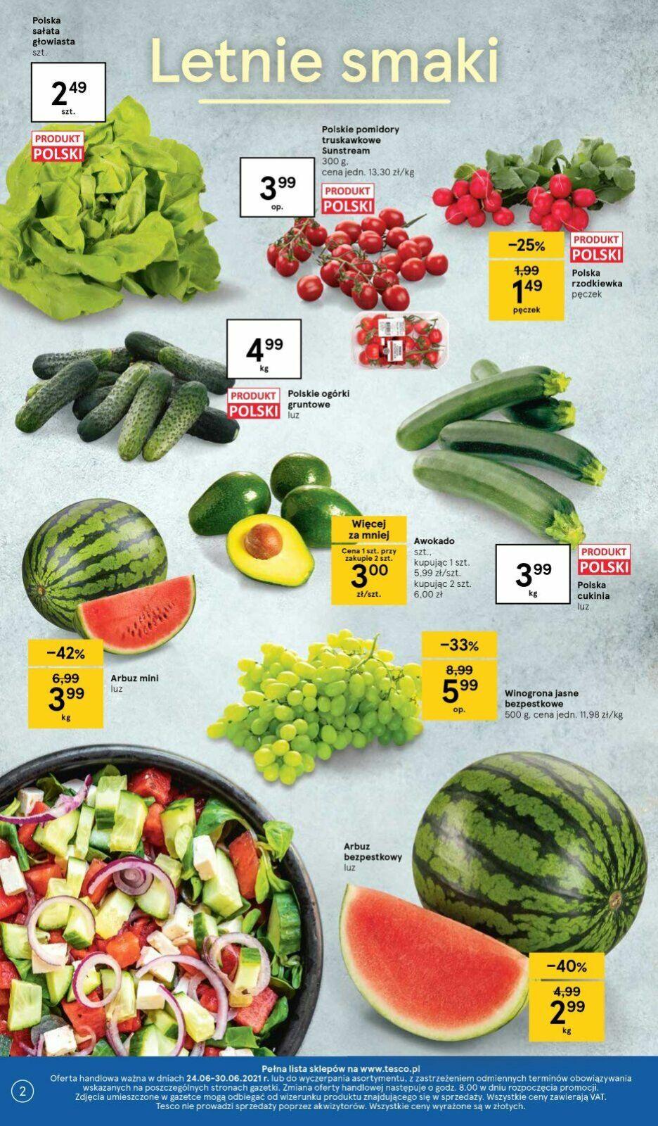 Gazetka promocyjna Tesco str. 2