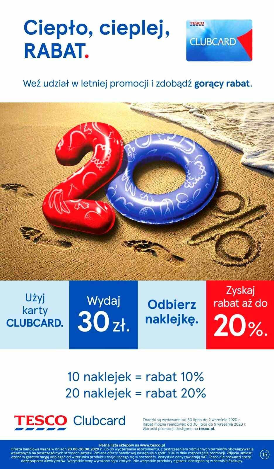 Gazetka promocyjna Tesco str. 15