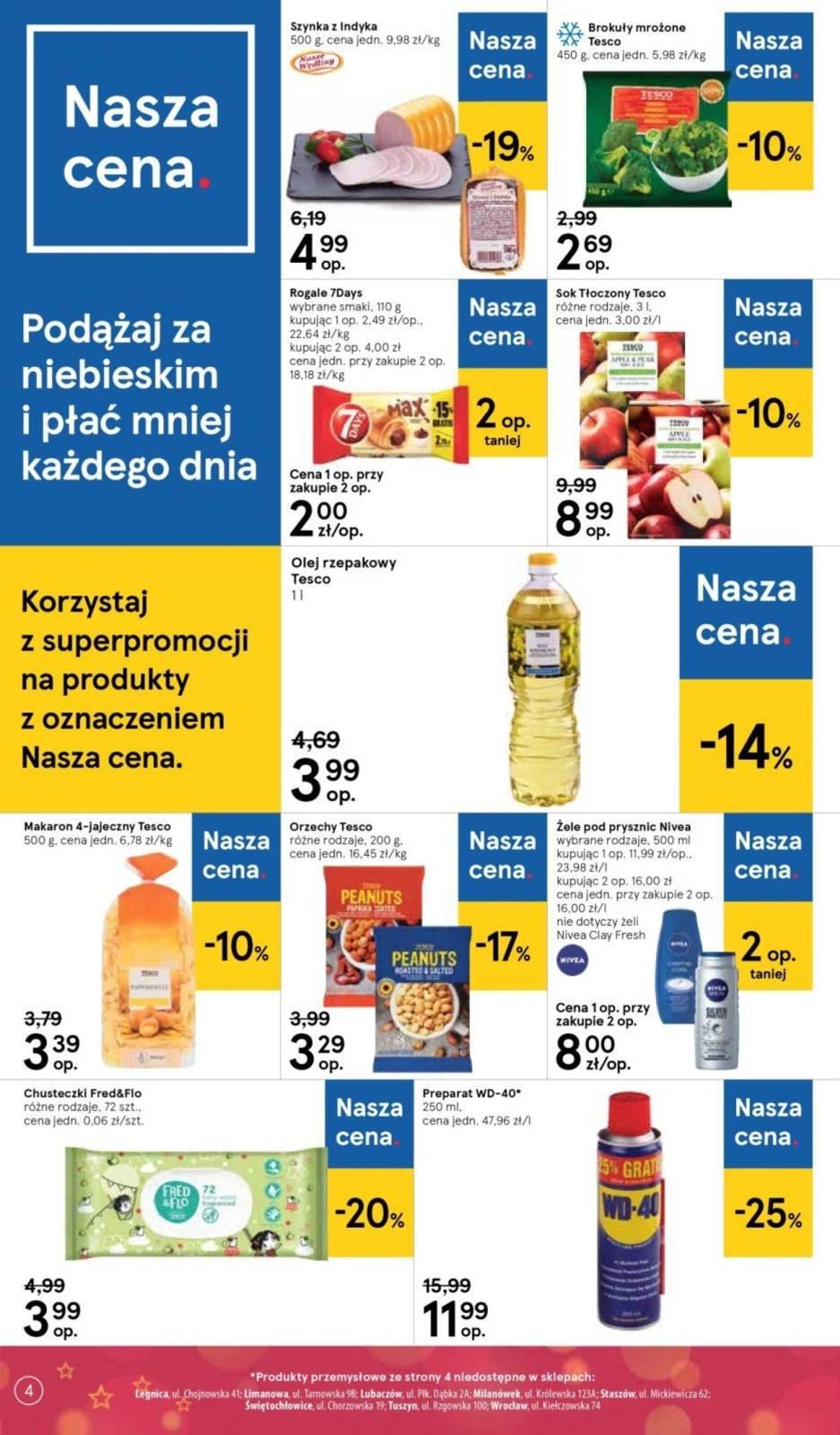 Gazetka promocyjna Tesco str. 4