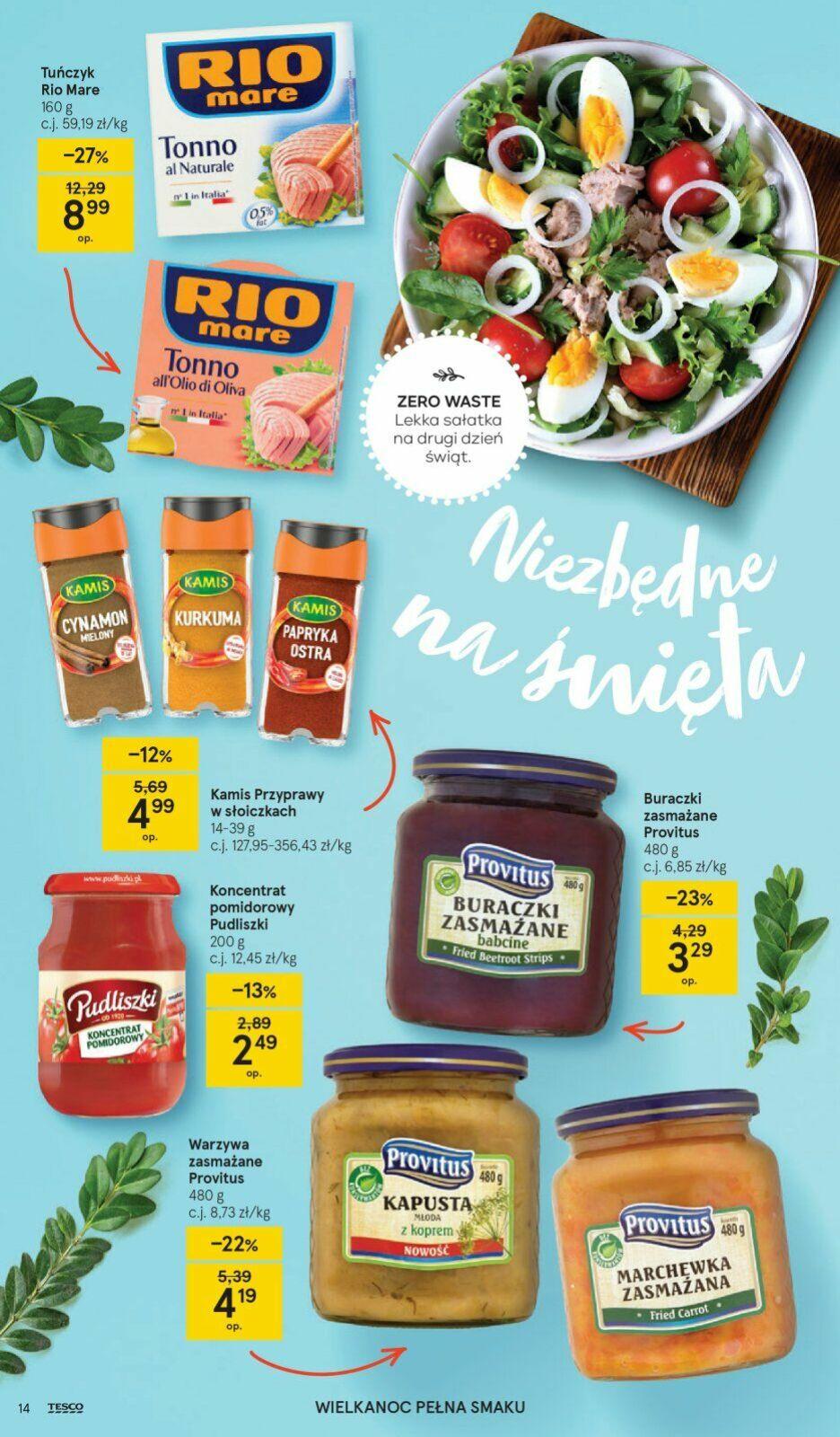 Gazetka promocyjna Tesco str. 14