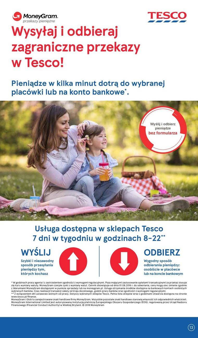 Gazetka promocyjna Tesco str. 13