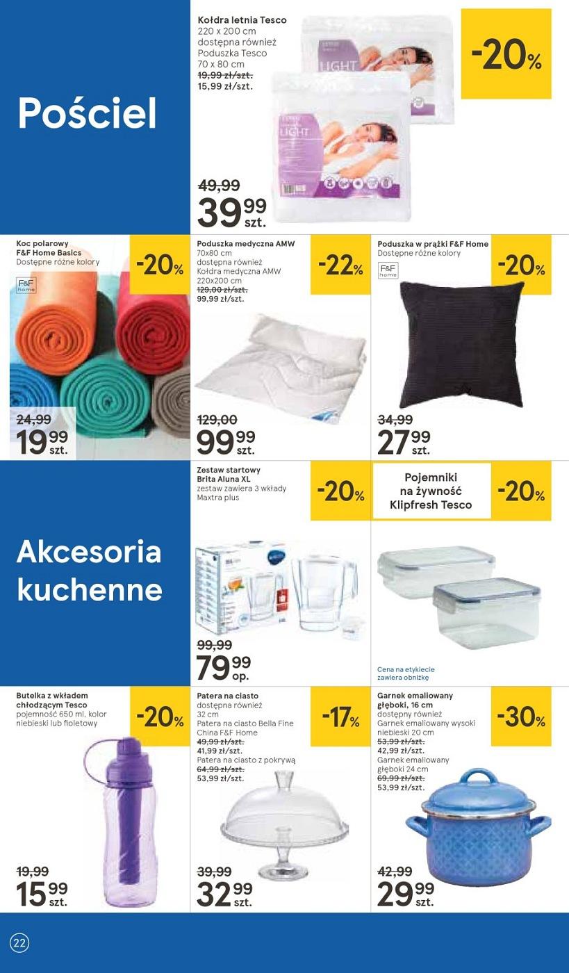 Gazetka promocyjna Tesco str. 22
