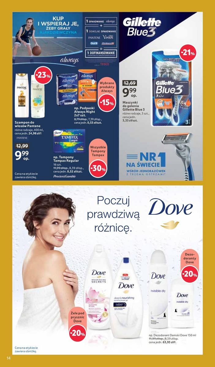 Gazetka promocyjna Tesco str. 14
