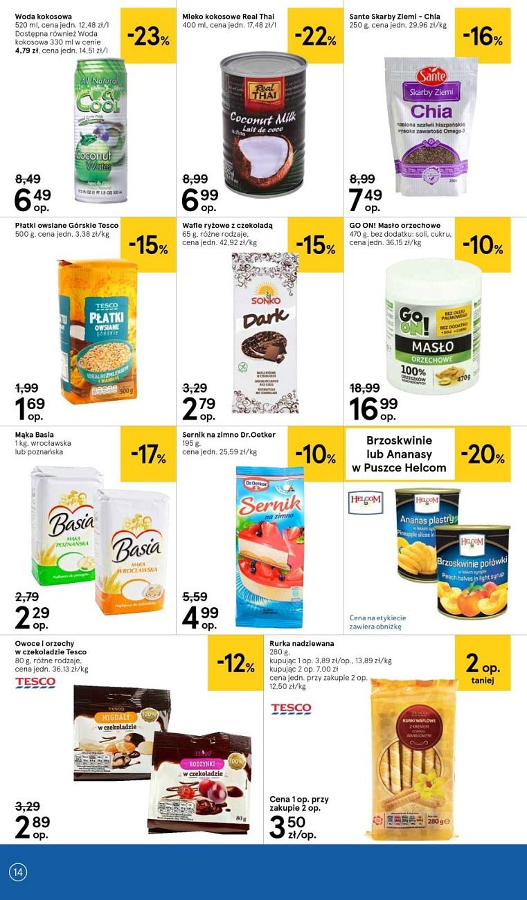 Gazetka promocyjna Tesco str. 14