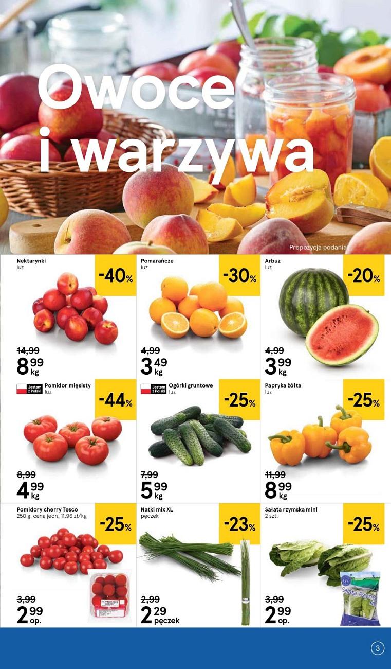 Gazetka promocyjna Tesco str. 3