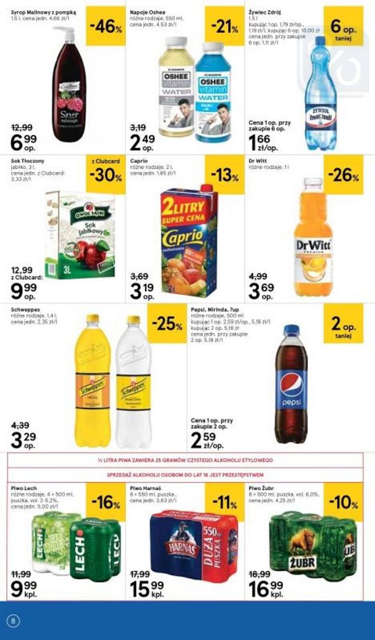 Gazetka promocyjna Tesco str. 8