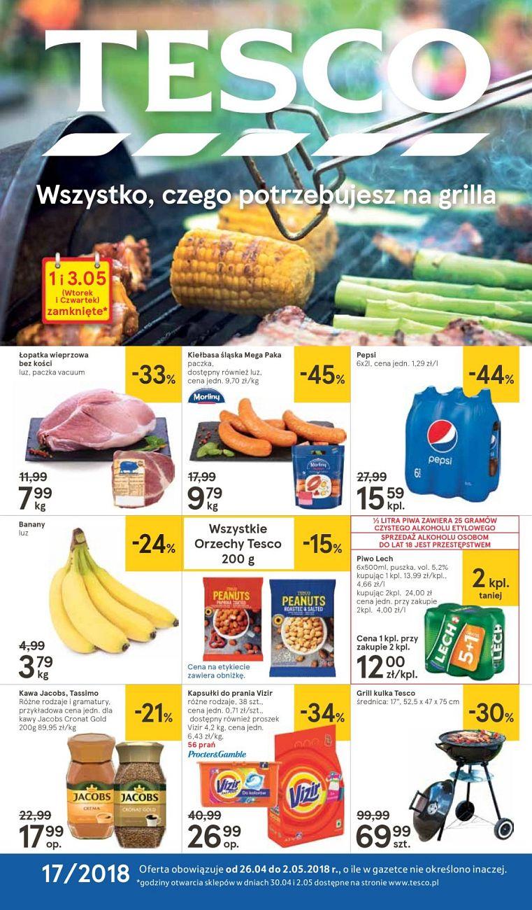 Gazetka promocyjna Tesco str. 1