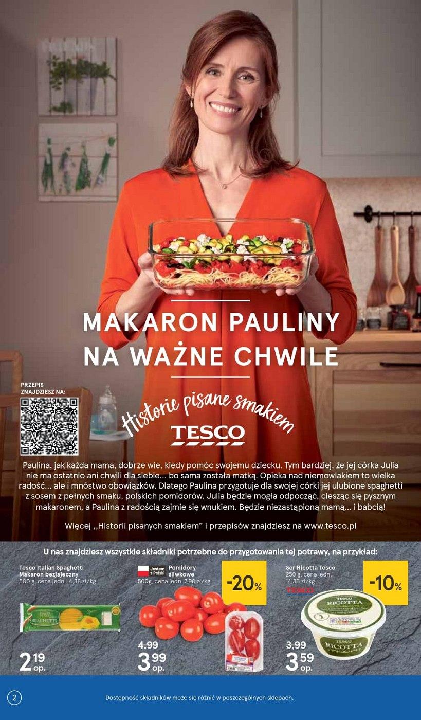 Gazetka promocyjna Tesco str. 2