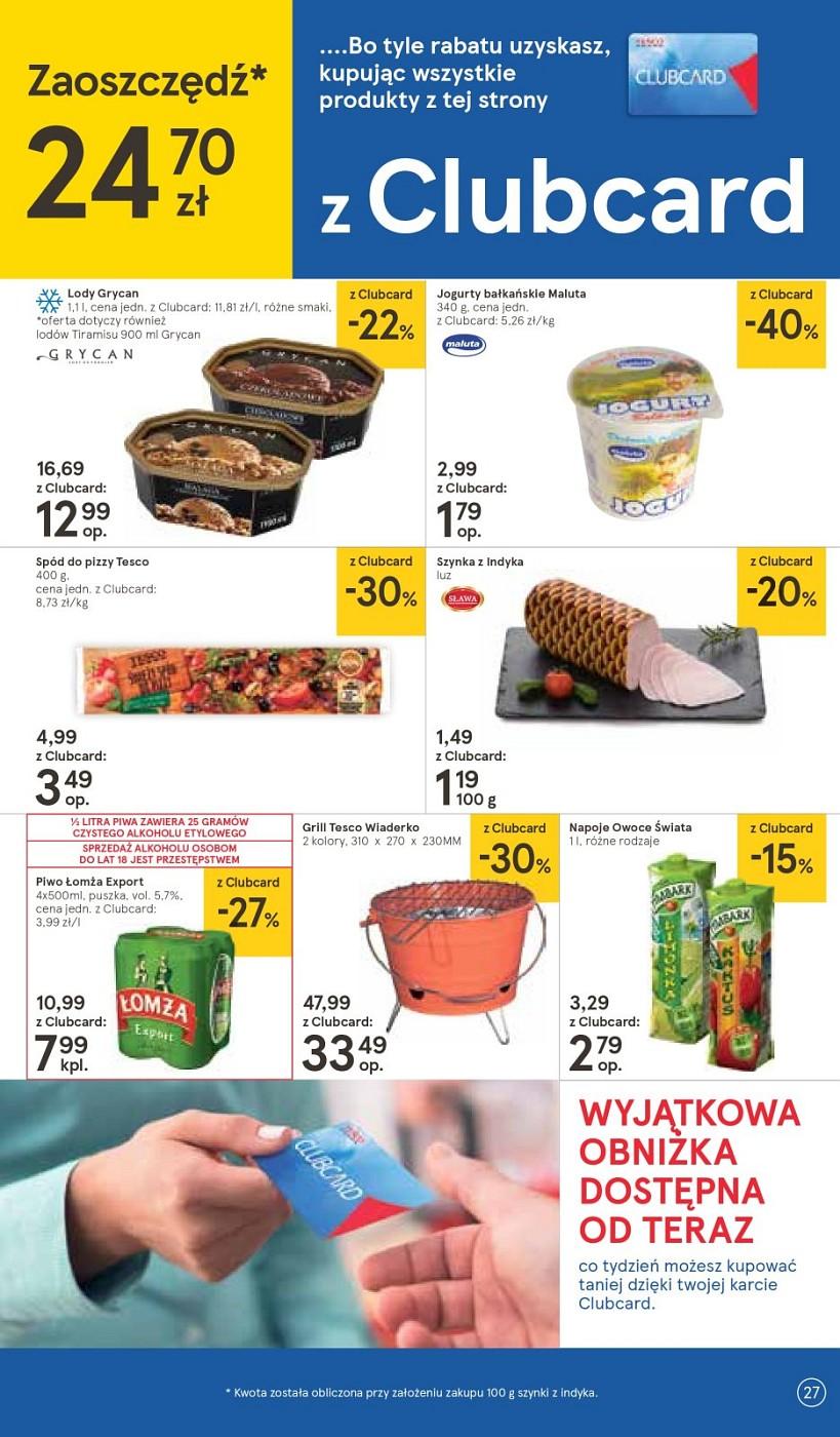 Gazetka promocyjna Tesco str. 27