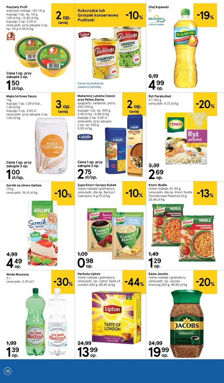 Gazetka promocyjna Tesco str. 16