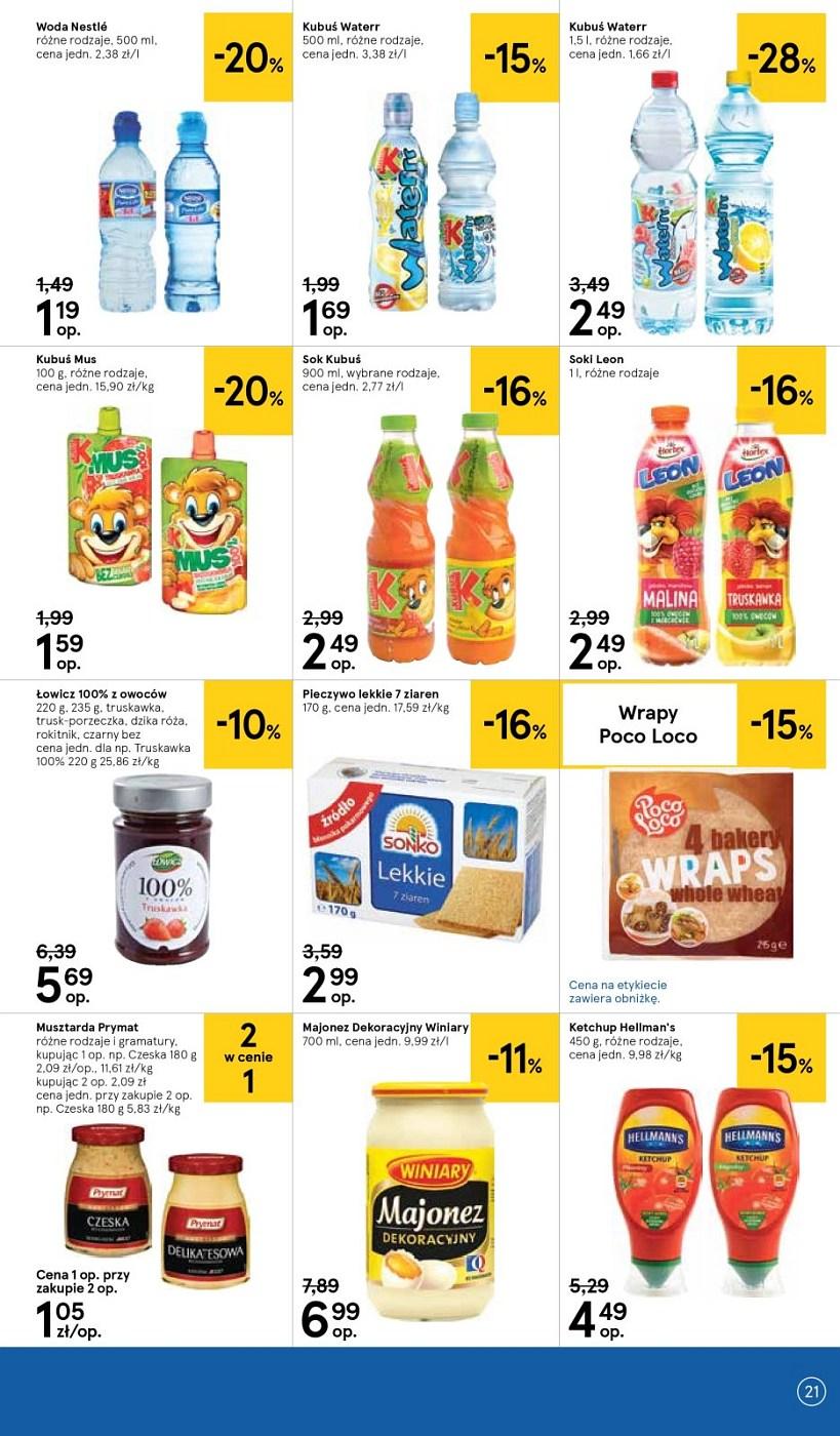 Gazetka promocyjna Tesco str. 21