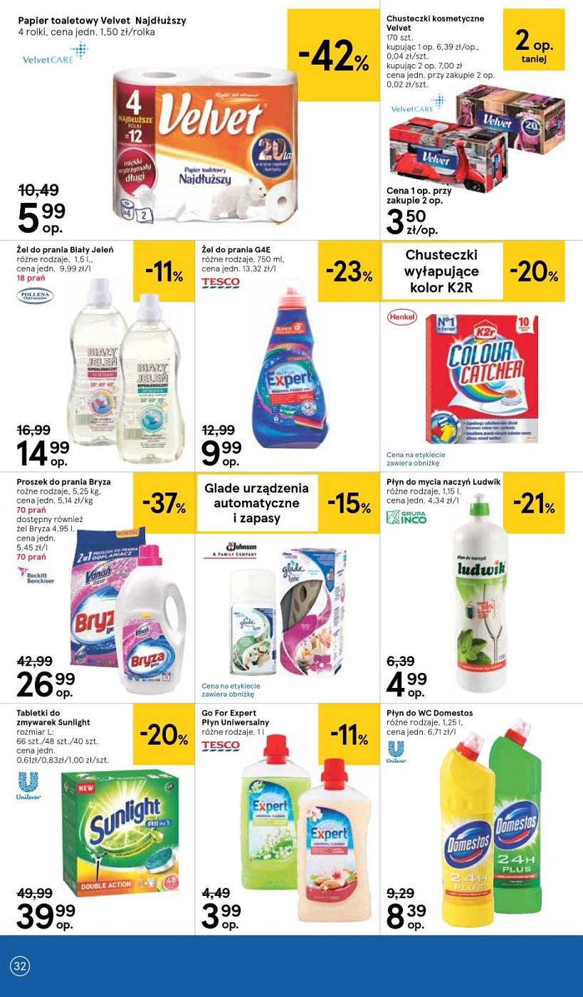 Gazetka promocyjna Tesco str. 32