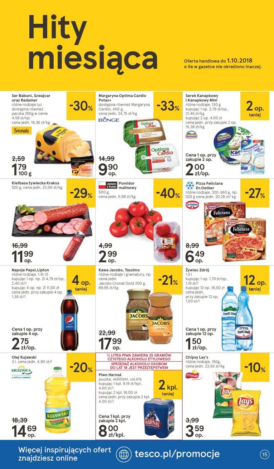 Gazetka promocyjna Tesco str. 15