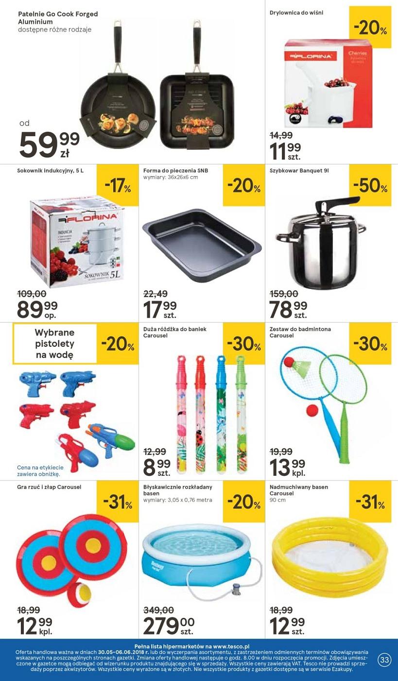 Gazetka promocyjna Tesco str. 33