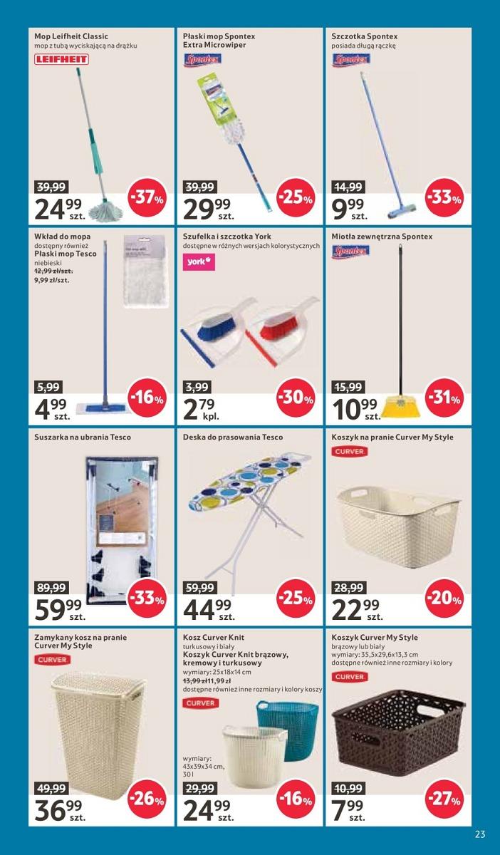 Gazetka promocyjna Tesco str. 23