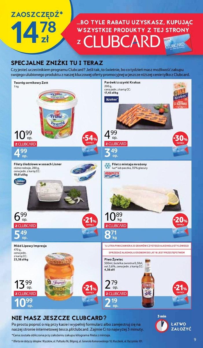 Gazetka promocyjna Tesco str. 9