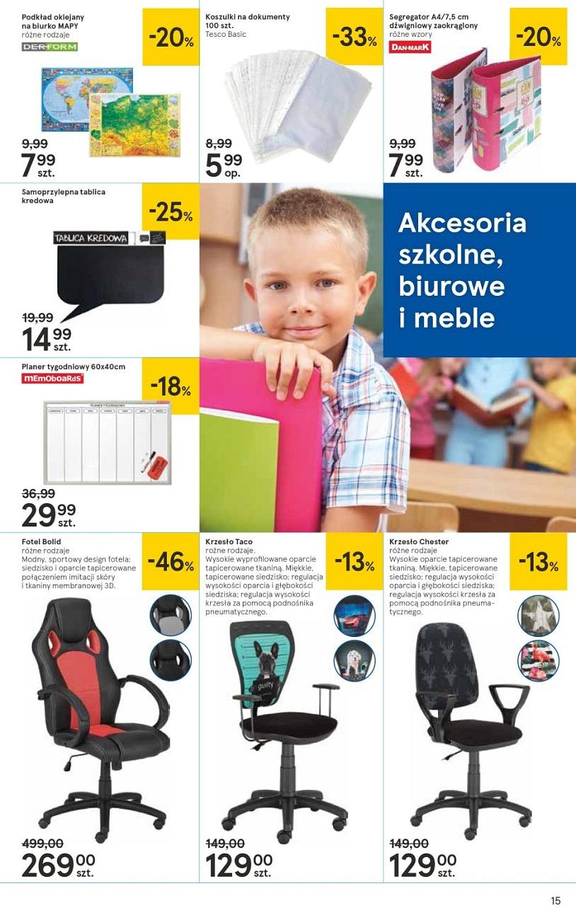 Gazetka promocyjna Tesco str. 15