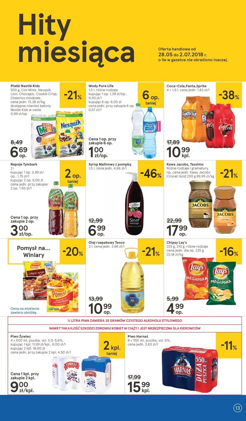 Gazetka promocyjna Tesco str. 13