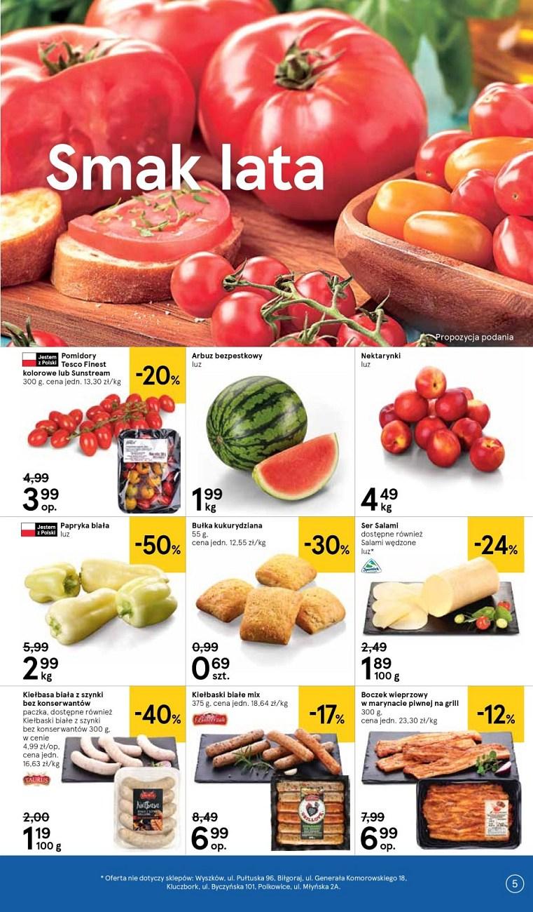 Gazetka promocyjna Tesco str. 5