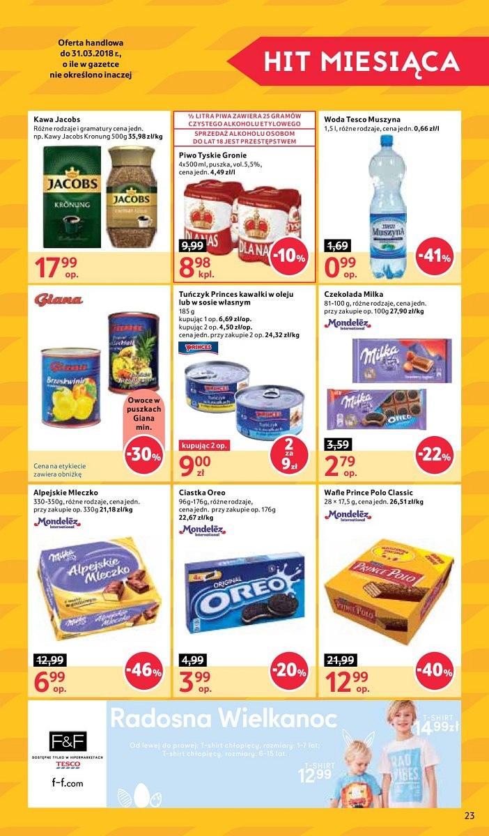 Gazetka promocyjna Tesco str. 23