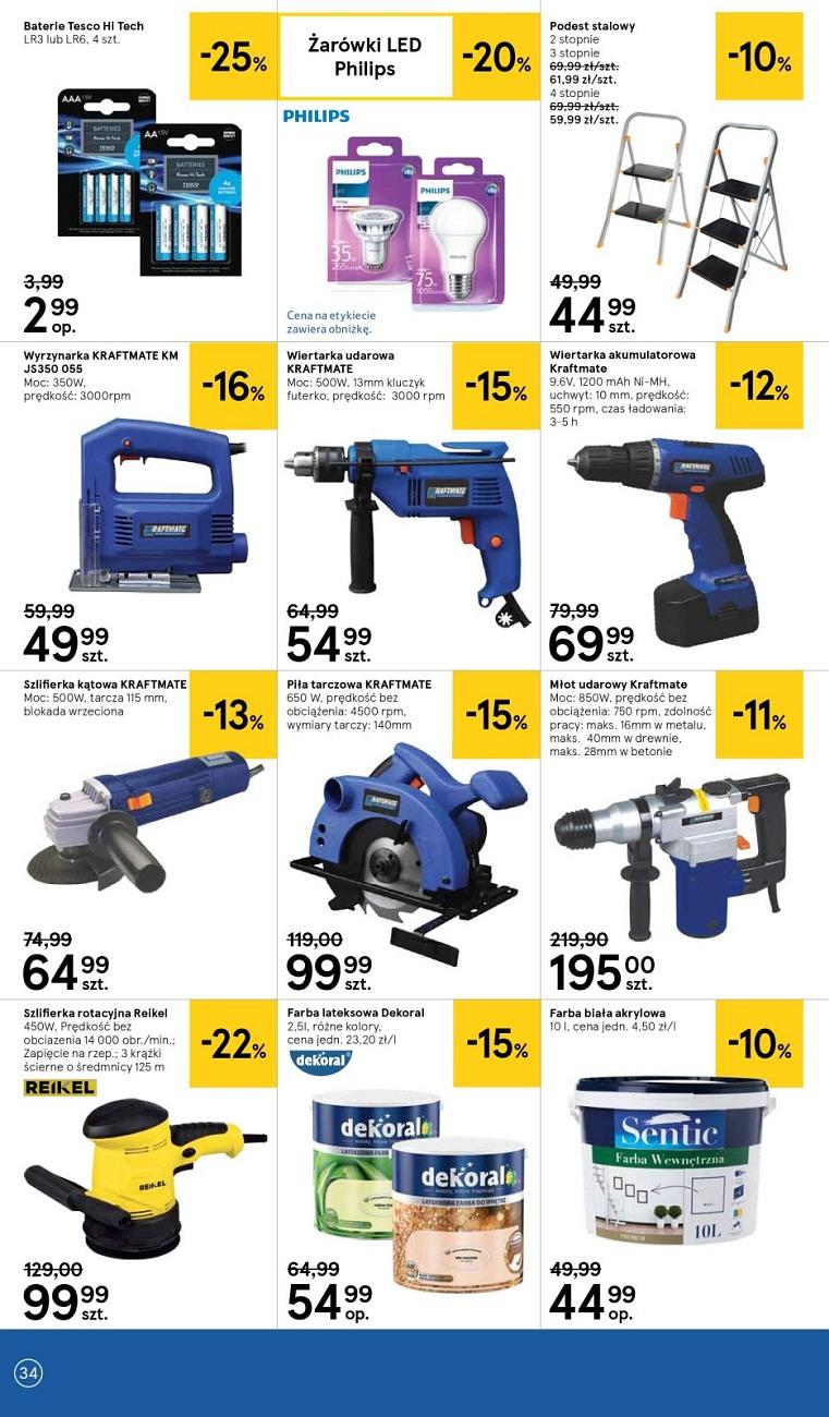 Gazetka promocyjna Tesco str. 34