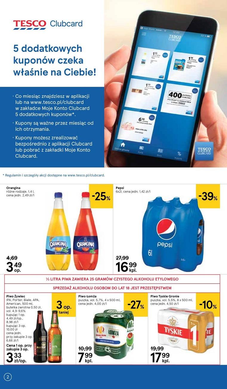 Gazetka promocyjna Tesco str. 2