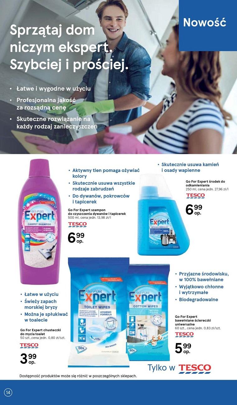 Gazetka promocyjna Tesco str. 14