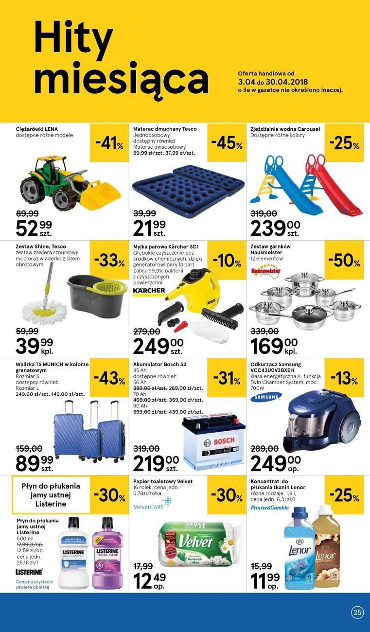 Gazetka promocyjna Tesco str. 25