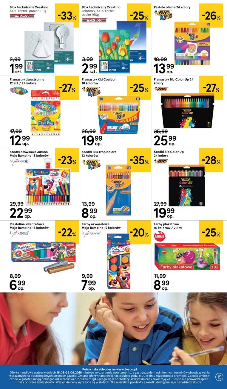 Gazetka promocyjna Tesco str. 19