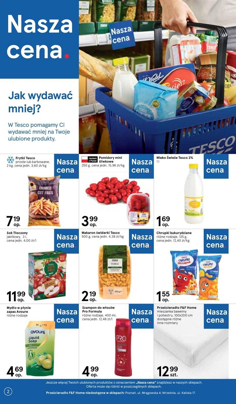 Gazetka promocyjna Tesco str. 2