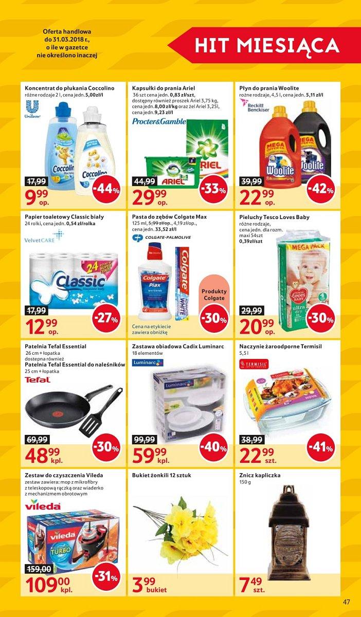 Gazetka promocyjna Tesco str. 47