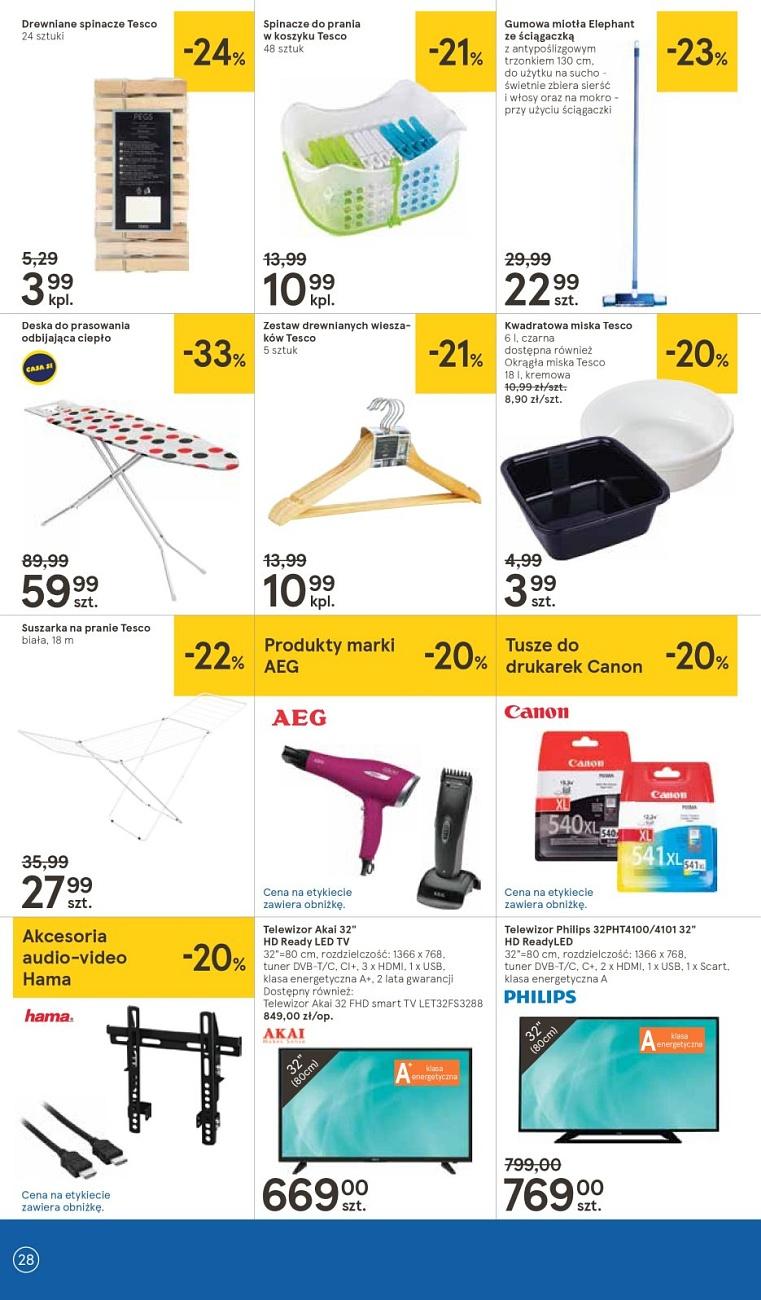 Gazetka promocyjna Tesco str. 28